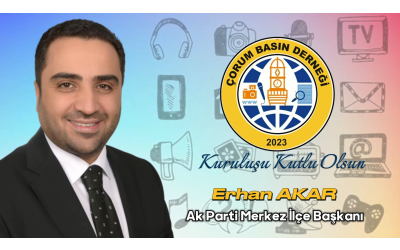 Erhan Akar - AK Parti Çorum Merkez İlçe Başkanı